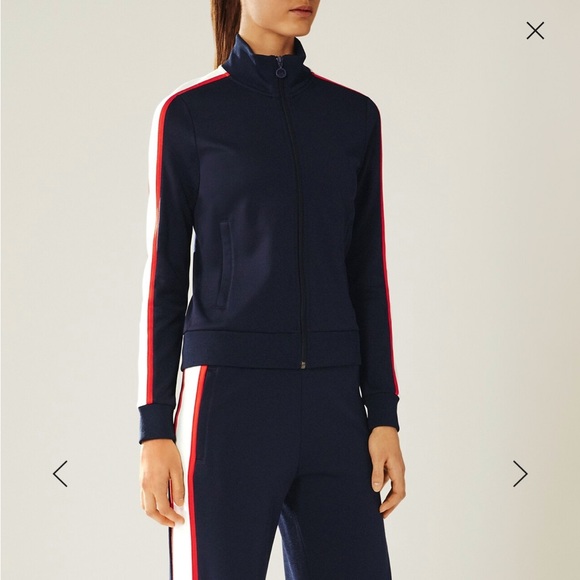 Tory Burch Jackets & Blazers - Tory Burch Classic Track Jacket size Small